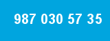 987 030 57 35 987 030 57 35